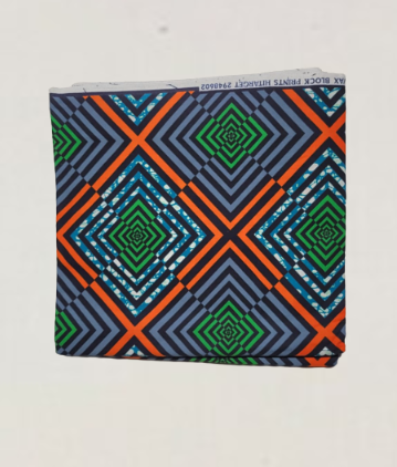 African Fabric. African Print Fabric. 058