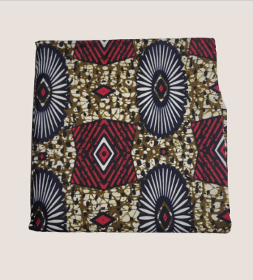 African Fabric. African Print Fabric. 045