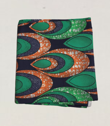 African Fabric. African Print Fabric. #56
