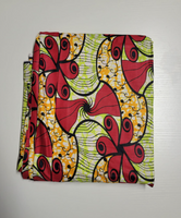 African Fabric. African Print Fabric. 062