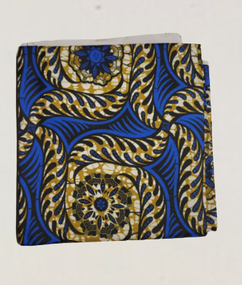 African Fabric. African Print Fabric. #65