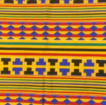 African Fabric Bandana Scarf 003