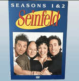 Afro Crafters Dvd Movies Seinfeld Season 1&2 DvD 4 Disc Set