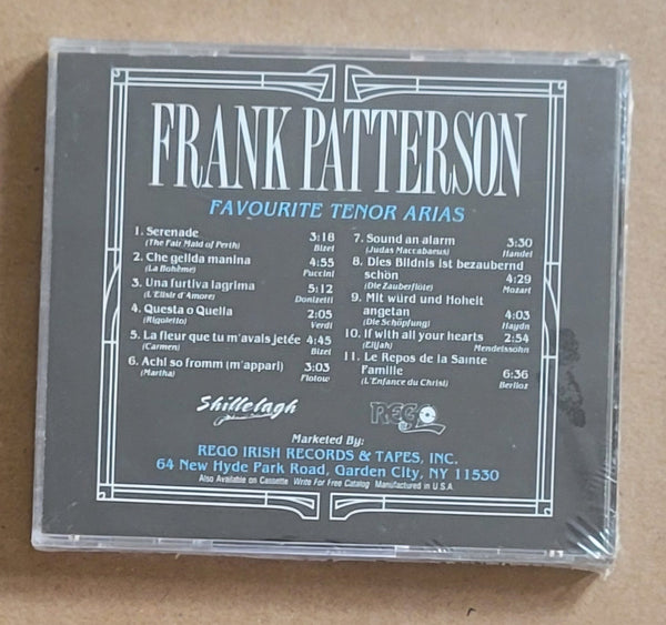 Frank Peterson Royal Philharmonic Orchestra - Favourite Tenor Arias CD
