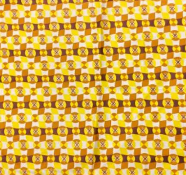 African Fabric Bandana Scarf 002