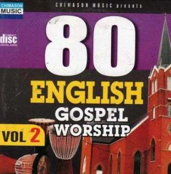 80 English Gospel Worship Vol.2  CD