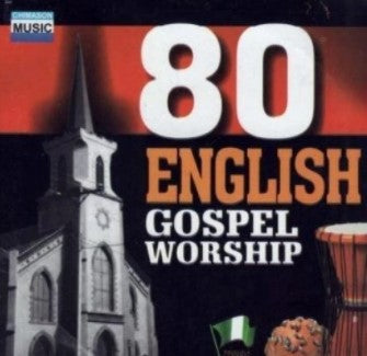 80 English Gospel Worship Vol.1  CD
