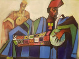 African Art, Painting, The Drummers 1 - Afro Crafters