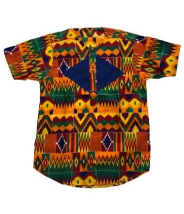 African Shirt, Men's African Fabric Shirt