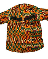 African Shirt, Men's African Fabric Shirt