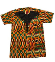 African Shirt, Men's African Fabric Shirt