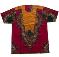 African Shirt, Men's African Fabric Shirt