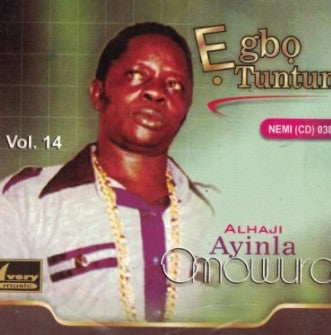 Ayinla Omowura Egbo Tuntun CD