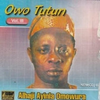 Ayinla Omowura Owo Tuntun Vol. 3 CD