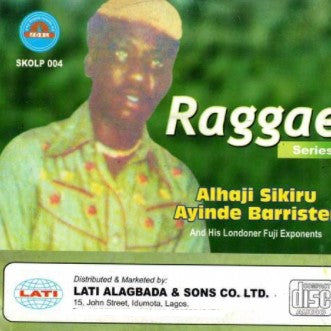 Sikiru Barrister Raggae Series Vol.2 CD
