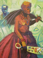 African Art, Painting, The Prince I - Afro Crafters