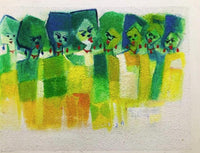 Copy of African Art, Painting, Best Friends III. - Afro Crafters