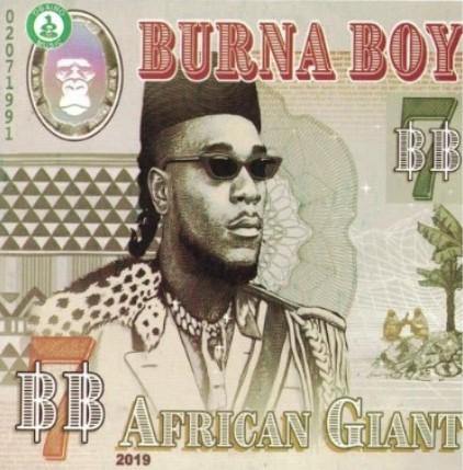 Burna Boy African Giant CD - Afro Crafters