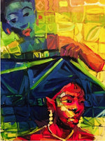 African Art, Painting, Celebration VII.
