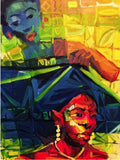 African Art, Painting, Celebration VII.