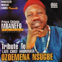 Chijioke Mbanefo Ozoemena Tribute CD