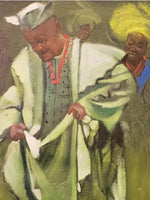 African Art, Painting, His Majesty I - Afro Crafters
