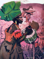 African Art, Painting, Dancing Time VIII.