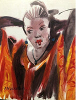 African Art, Painting, Elegance XII.