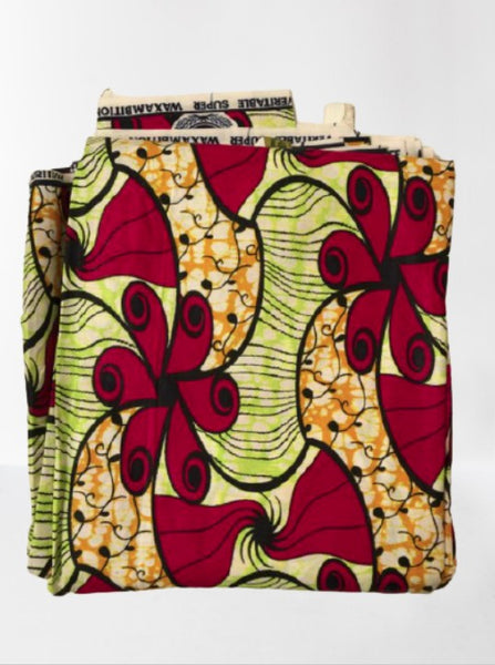African Fabric. African Print Fabric. 009
