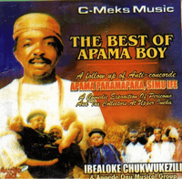 Ibealaoke Best Of Apama Boy CD