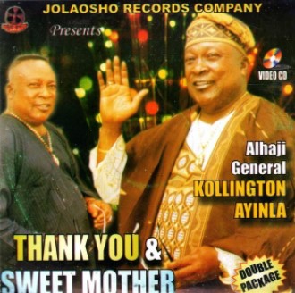 Kollington Ayinla Thank You Video CD