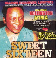 Kollingto Ayinla Sweet Sixteen CD