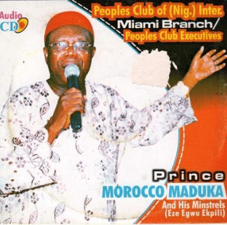 Morocco Maduka Peoples Club Miami CD