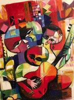 African Art, Painting, Music Makers V. - Afro Crafters