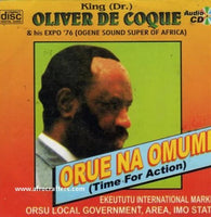 Oliver De Coque Orue Na Omume CD