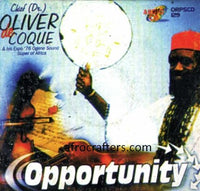 Oliver De Coque Opportunity CD