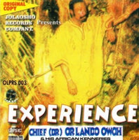 Orlando Owoh Experience CD