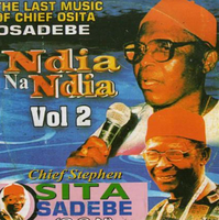 Osita Osadebe Ndia Na Ndia Vol 2 CD