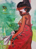 African Art, Painting, Our Daughter V. - Afro Crafters