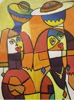 African Art, Painting, Our World I - Afro Crafters