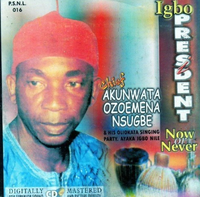 Ozoemena Nsugbe Igbo President CD