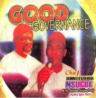 Ozoemena Nsugbe Good Governance CD