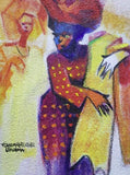 African Art, Painting, Party Time II. - Afro Crafters