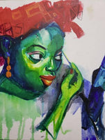 African Art, Painting, Party Time IV. - Afro Crafters