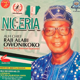 Raji Owonikoko Nigeria CD