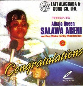 Salawa Abeni Congratulations Video CD