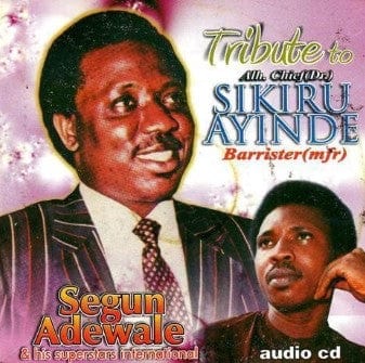 Segun Adewale Tribute To Barrister CD
