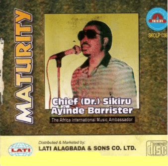 Sikiru Barrister Maturity CD