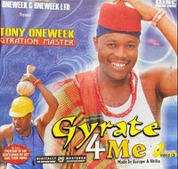 Tony One Week Gyrate 4 Me Video CD