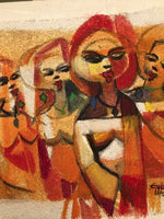 African Art, Painting, True Friends X.